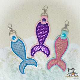 ITH Mermaid Tail Key Fob