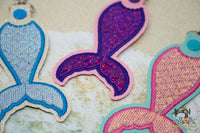 ITH Mermaid Tail Key Fob