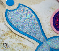 ITH Mermaid Tail Key Fob