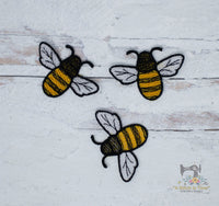 FSL Bee Earrings &  FSL Bee - Small