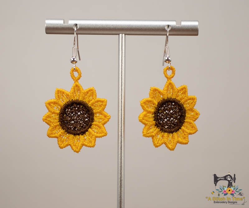 FSL Sunflower Earrings