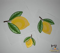 Mylar Lemon Set