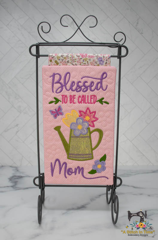 ITH Blessed Mom Mini Quilt