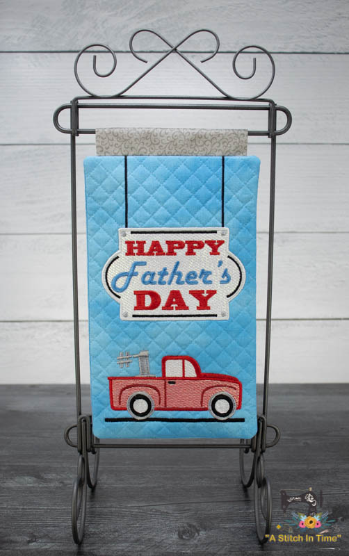 ITH Father's Day Mini Quilt