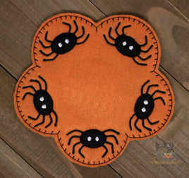 ITH Spider Mug Rug (set of 2)