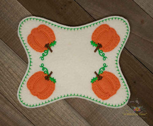 ITH Pumpkin Mug Rug 2