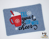 ITH Cup of Cheer Mug Rug Set