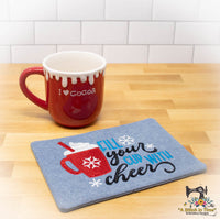 ITH Cup of Cheer Mug Rug Set