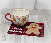 ITH Gingerbread Mug Rug 2
