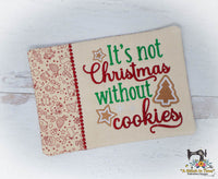 ITH Christmas Cookies Mug Rug Set