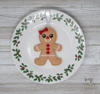 ITH Gingerbread Girl Cookie Ornament