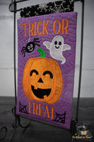 ITH Trick or Treat Mini Quilt
