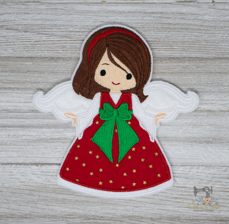 ITH Angel Tree Topper  A Stitch in Time Embroidery Designs