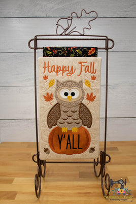 ITH Happy Fall Mini Quilt