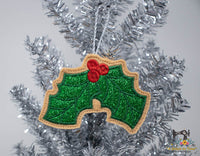 ITH Holly Ornament