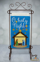 ITH O' Holy Night Mylar Mini Quilt