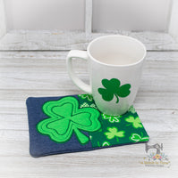 ITH Clover Mug Rug