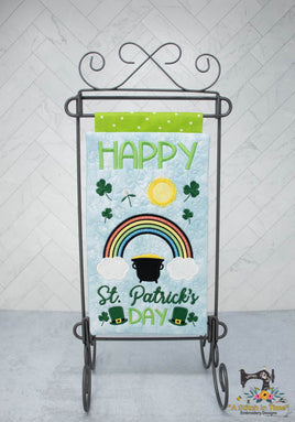 ITH Saint Patrick's Mini Quilt
