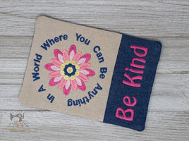 ITH Be Kind Mug Rug