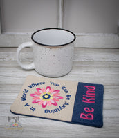 ITH Be Kind Mug Rug