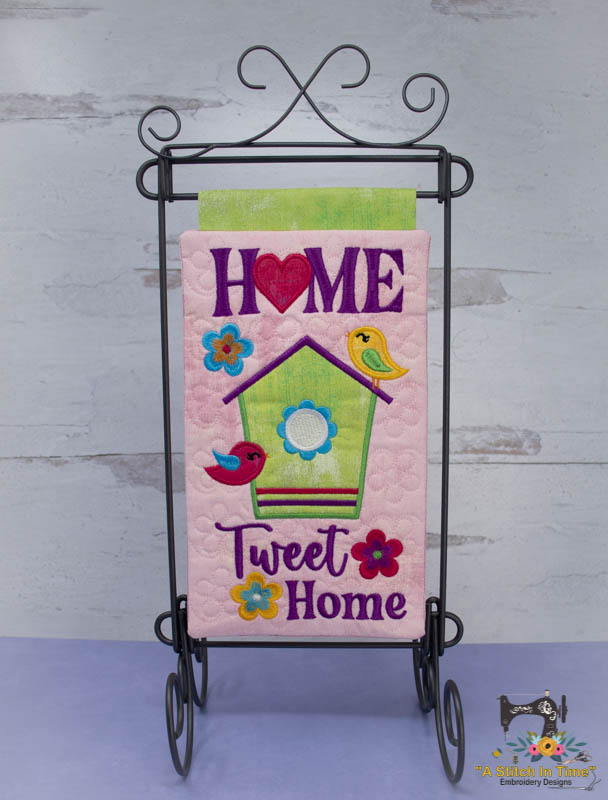 ITH Home Tweet Home Mini Quilt
