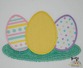 Applique Eggs Set
