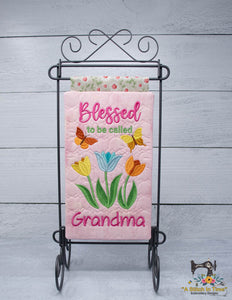 ITH Blessed Grandma Mini Quilt