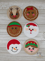 ITH Christmas Coasters Set of 6