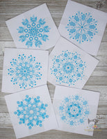 Delicate Snowflakes Set of 6