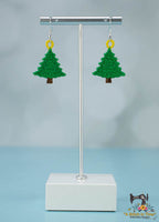 FSL Christmas Tree Earrings