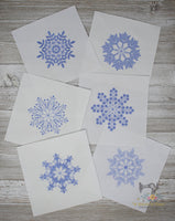 Delicate Snowflakes 2 - Set of 6