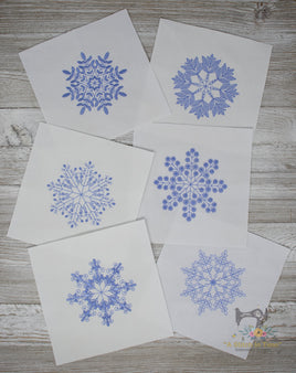 Delicate Snowflakes 2 - Set of 6