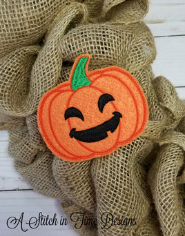 ITH Wreath Decor - Pumpkin 4x4