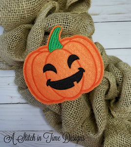 ITH Wreath Decor - Pumpkin 5x7