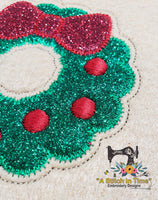 ITH Iced Christmas Wreath Cookie Ornament