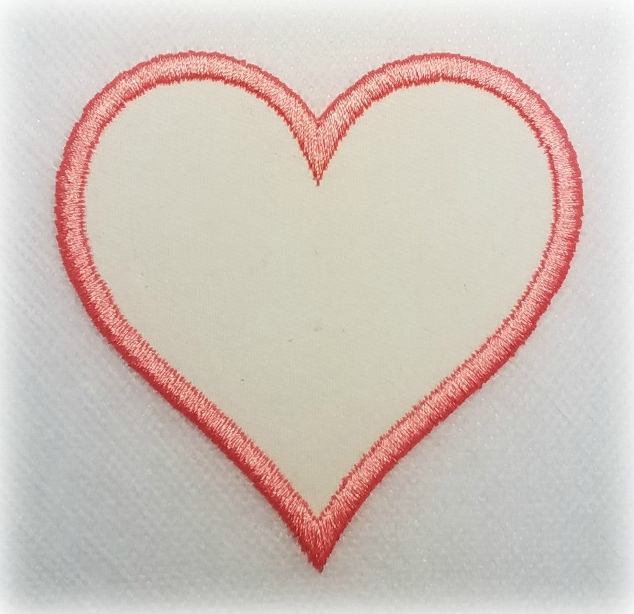 Patch inch Heart Blank